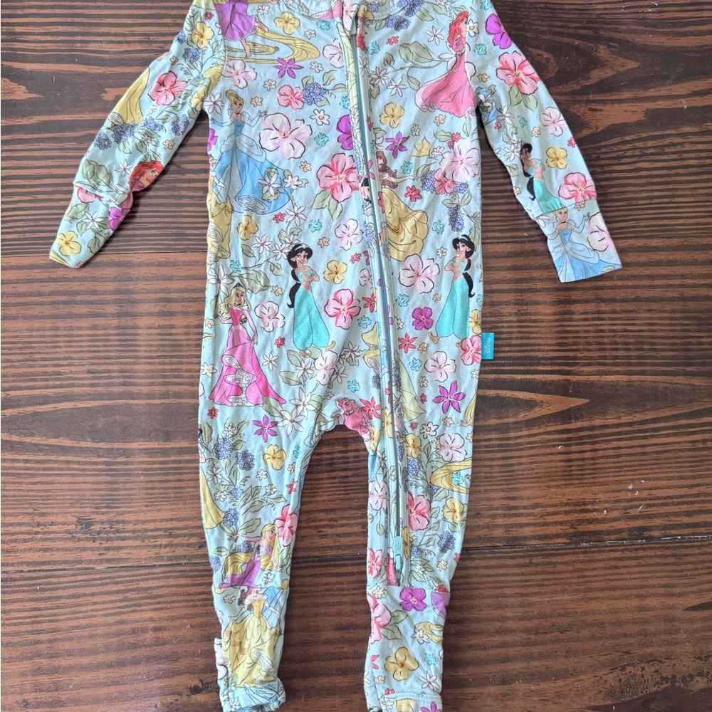 Posh Peanut Disney Princess Convertible Romper 3-6mo